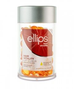 ELLIPS tepami vitaminai intensyviam plaukų maitinimui „Hair Vitality“