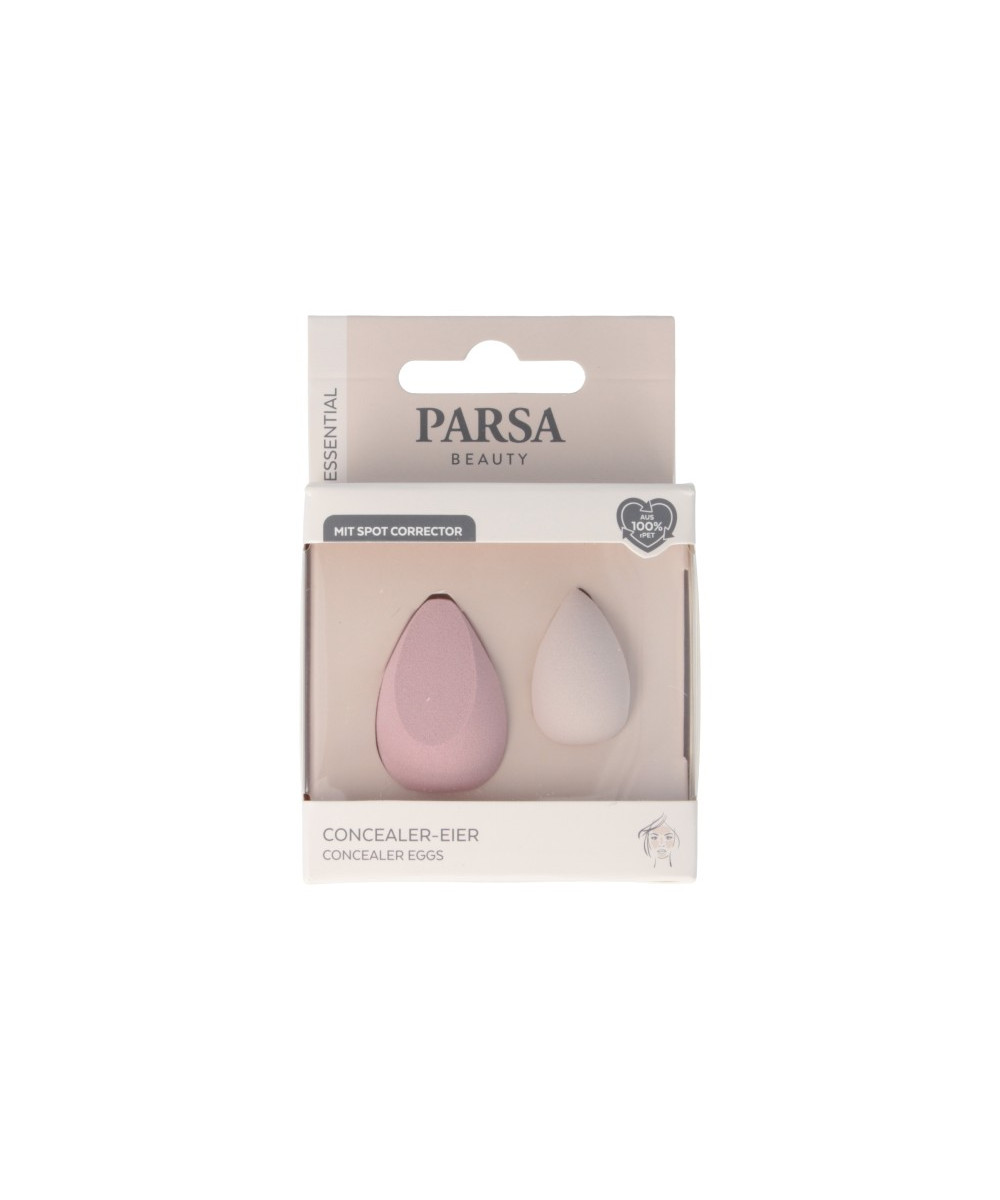 PARSA ESSENTIAL makiažo kempinėlės maskavimo priemonei, 2 vnt. PARSA ESSENTIAL makiažo kempinėlės maskavimo priemonei, 2 vnt.