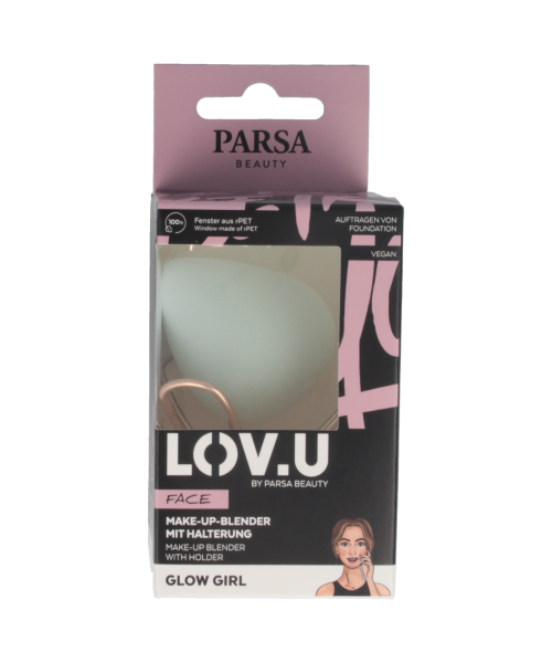 PARSA LOV.U makiažo kempinėlė su laikikliu