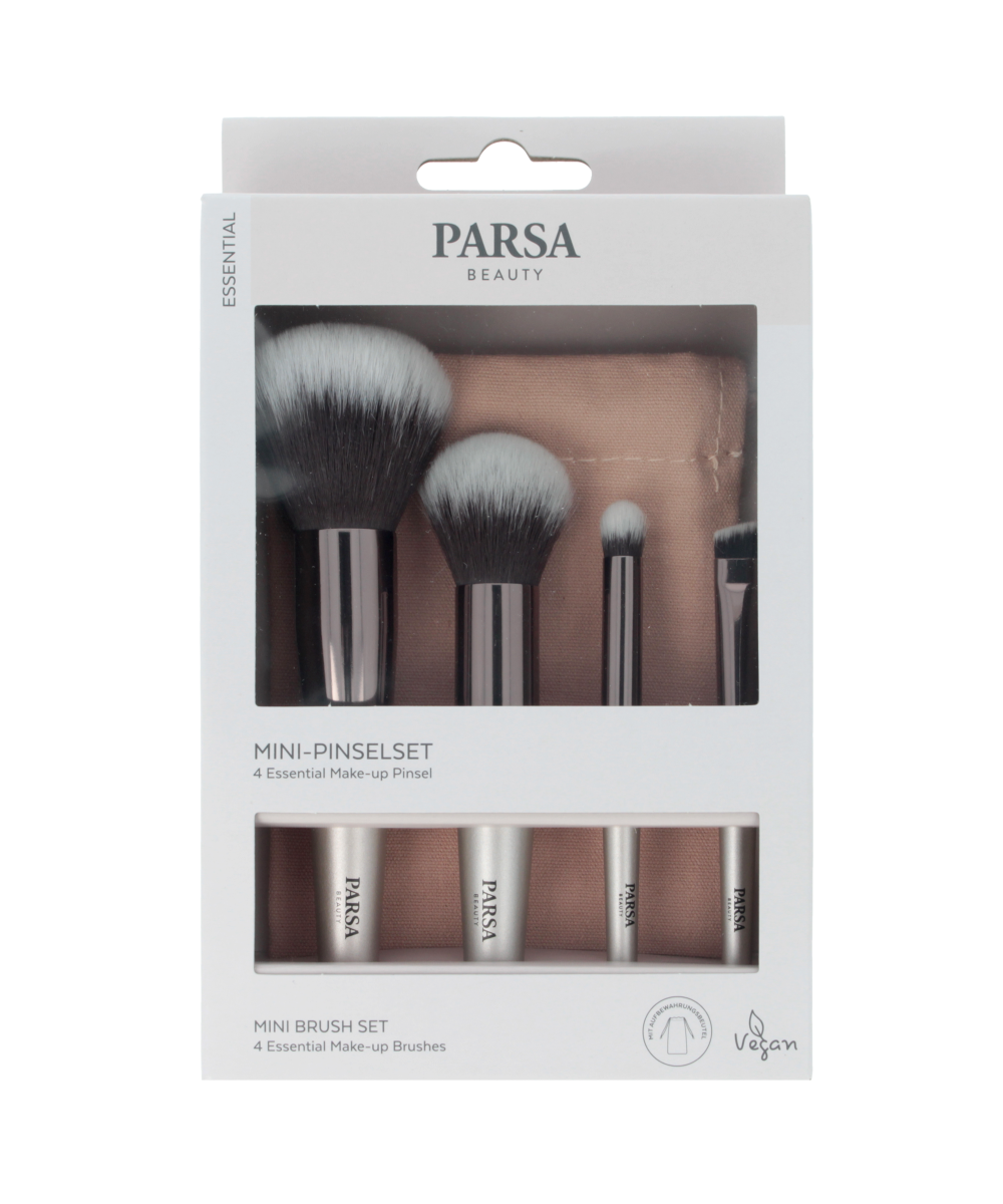 PARSA ESSENTIAL mini šepetėlių rinkinys su krepšelius 1 PARSA ESSENTIAL mini šepetėlių rinkinys su krepšelius 1