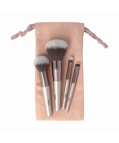 PARSA ESSENTIAL mini šepetėlių rinkinys su krepšelius