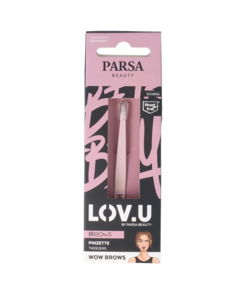 PARSA LOV.U pincetas, rožinė sp.
