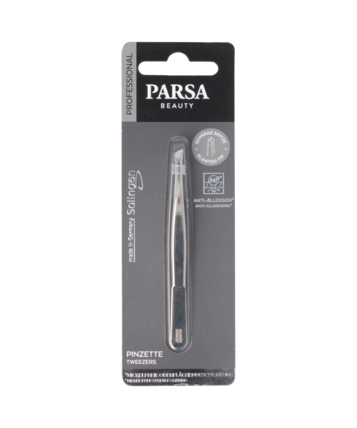 PARSA PROFESSIONAL SOLINGEN pincetas nuožulnus, be nikelio