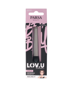 PARSA LOV.U safyrinė nagų dildė, maža, juoda sp.