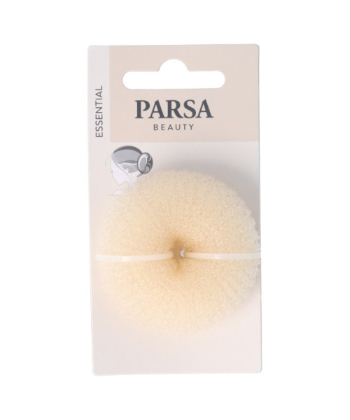 PARSA ESSENTIAL plaukų formavimo spurga "Hair Donut", maža, šviesi sp.