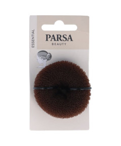 PARSA ESSENTIAL plaukų formavimo spurga "Hair Donut", maža, ruda sp.