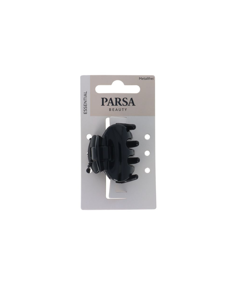 PARSA ESSENTIAL plaukų žnyplės be metalo, vidutinio dydžio, blizgi juoda sp. PARSA ESSENTIAL plaukų žnyplės be metalo, vidutinio dydžio, blizgi juoda sp.