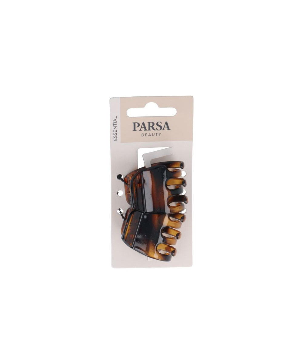 PARSA ESSENTIAL plaukų žnyplės, vidutinio dydžio, blizgi ruda sp., 2 vnt. PARSA ESSENTIAL plaukų žnyplės, vidutinio dydžio, blizgi ruda sp., 2 vnt.