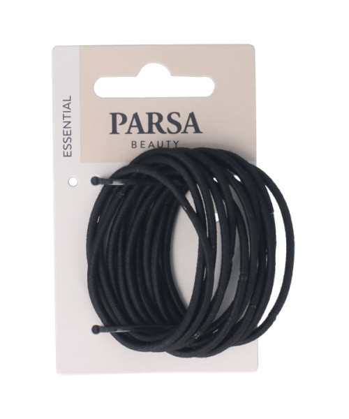 PARSA ESSENTIAL plaukų gumytės, 12 vnt.