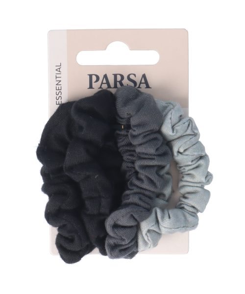 PARSA ESSENTIAL plaukų gumytės, 4 vnt.
