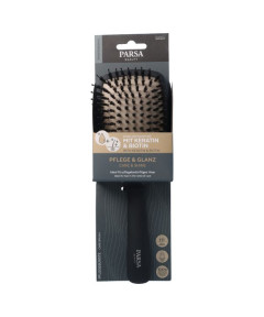 PARSA PROFESSIONAL Keratin Care & Shine plaukų šepetys, didelis