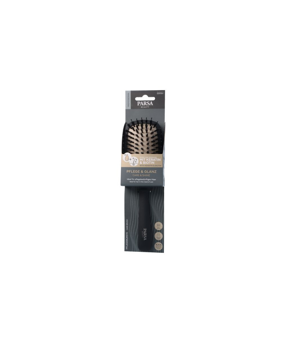 PARSA PROFESSIONAL Keratin Care & Shine plaukų šepetys