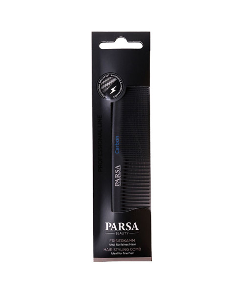 PARSA PROFESSIONAL CARBON šukos su anglies pluoštu