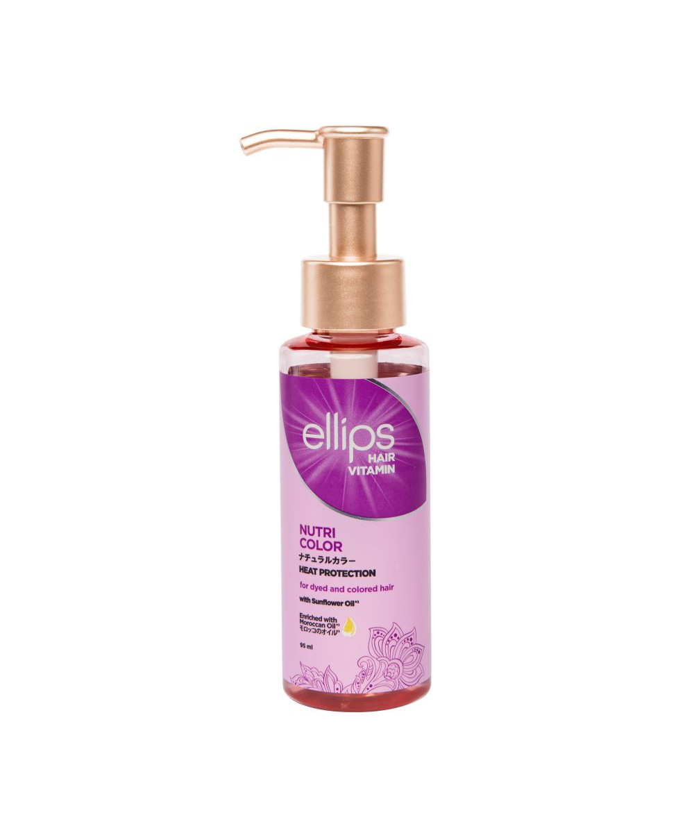ELLIPS tepami vitaminai dažytiems plaukams „Nutri Color“, 95 ml