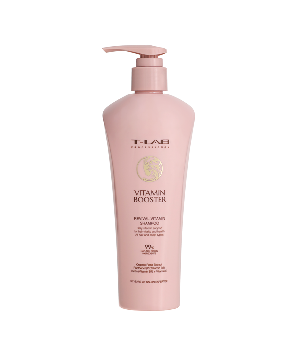 T-LAB Professional VITAMIN BOOSTER šampūnas, 300ml