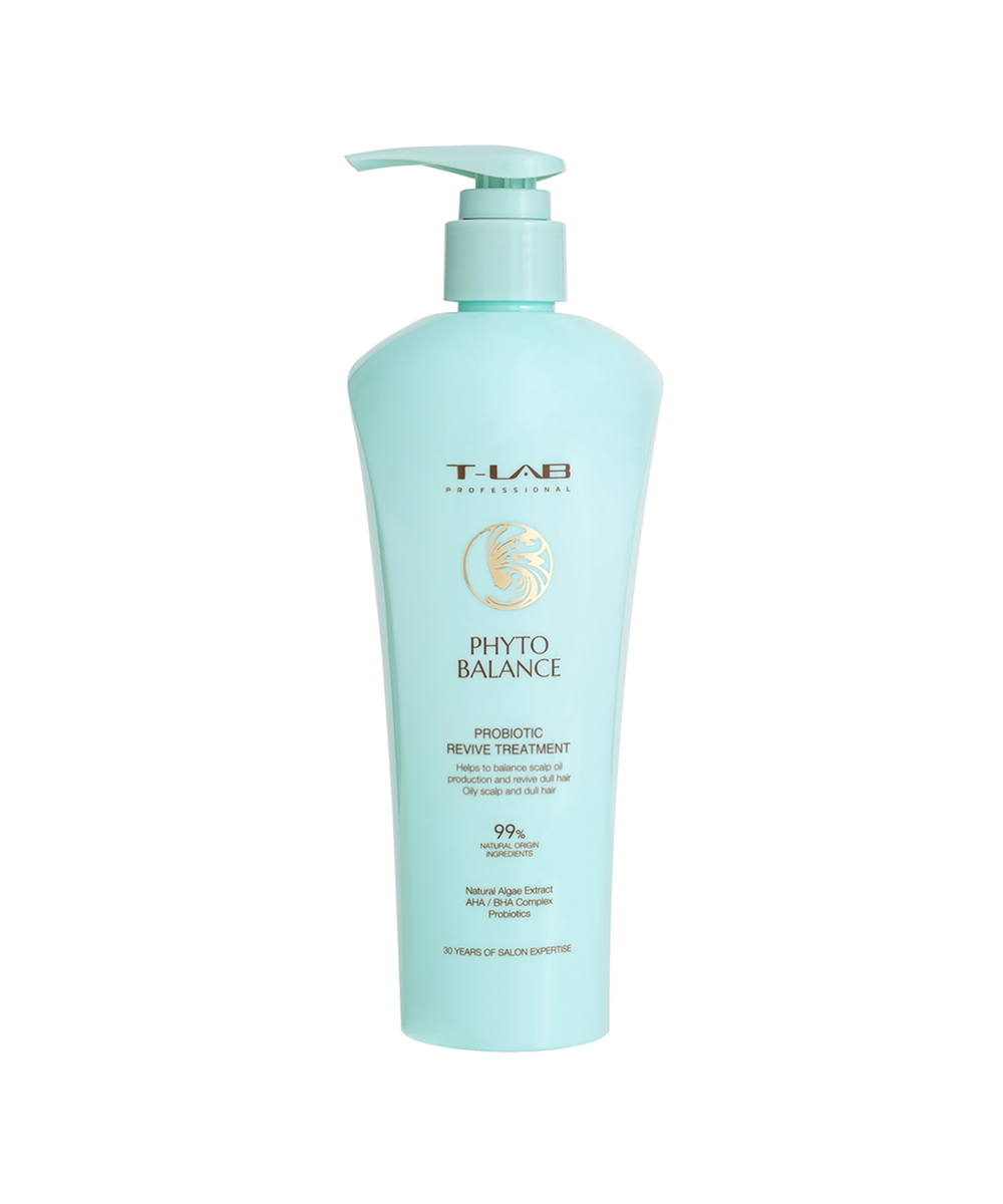 T-LAB Professional PHYTO BALANCE PROBIOTIC REVIVE kondicionierius-kaukė, 300ml