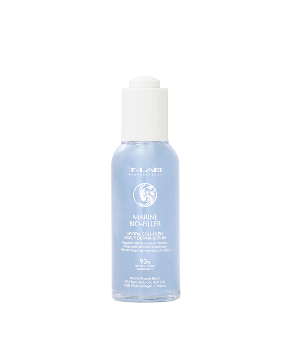 T-LAB Professional MARINE BIO-FILLER HYDRA COLLAGEN serumas, 60ml