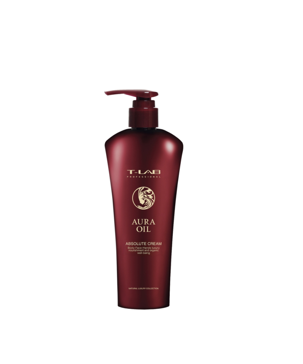 T-LAB Professional AURA OIL kūno kremas, 300 ml