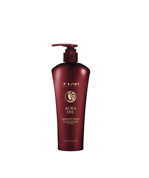 T-LAB Professional AURA OIL kūno kremas, 300 ml