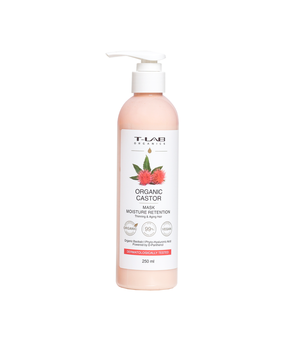 T-LAB Organics CASTOR kaukė, 250ml