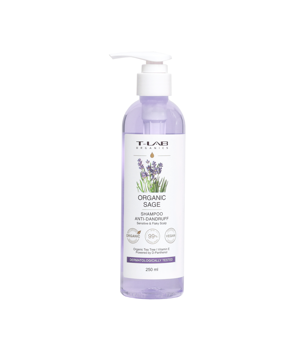 TLAB Organics SAGE šampūnas, 250ml