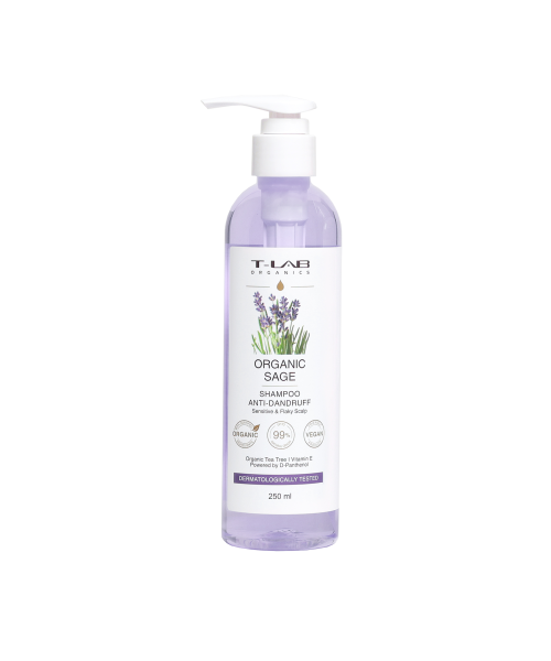 TLAB Organics SAGE šampūnas, 250ml